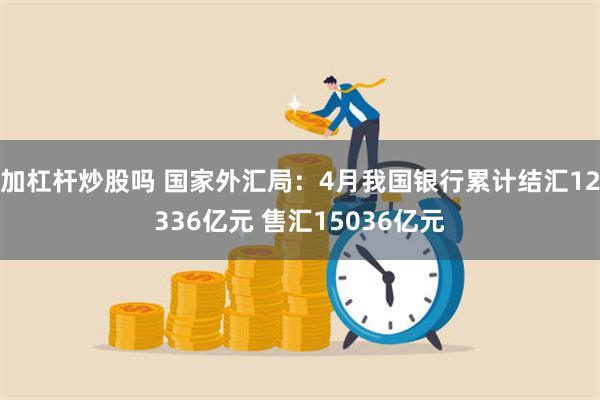 加杠杆炒股吗 国家外汇局：4月我国银行累计结汇12336亿元 售汇15036亿元