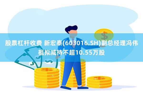 股票杠杆收费 新宏泰(603016.SH)副总经理冯伟祖拟减持不超10.55万股